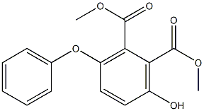 dimethyl 3-hydroxy-6-phenoxyphthalate 구조식 이미지
