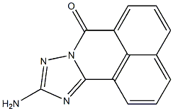 10-amino-7H-benzo[de][1,2,4]triazolo[5,1-a]isoquinolin-7-one Structure