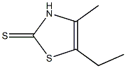 5-ethyl-4-methyl-1,3-thiazole-2(3H)-thione 구조식 이미지