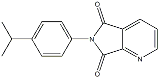 6-(4-isopropylphenyl)-5H-pyrrolo[3,4-b]pyridine-5,7(6H)-dione Structure
