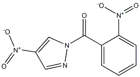 4-nitro-1-{2-nitrobenzoyl}-1H-pyrazole Structure