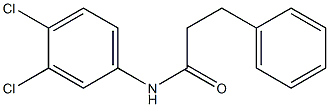 N-(3,4-dichlorophenyl)-3-phenylpropanamide Structure