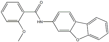 N-dibenzo[b,d]furan-3-yl-2-methoxybenzamide 구조식 이미지