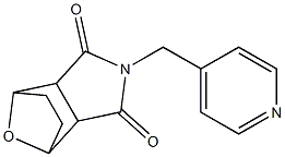 4-(4-pyridinylmethyl)-10-oxa-4-azatricyclo[5.2.1.0~2,6~]decane-3,5-dione 구조식 이미지