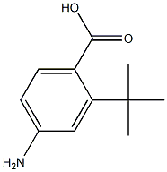 4-amino-2-tert-butylbenzoic acid 구조식 이미지