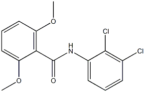 N-(2,3-dichlorophenyl)-2,6-dimethoxybenzamide 구조식 이미지