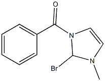 1-Methyl-3-benzoylimidazole bromide Structure