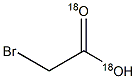 Bromoacetic  acid-18O2 Structure