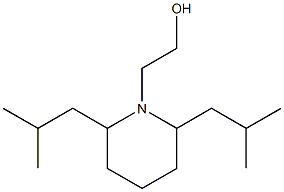 2-(2,6-diisobutyl-1-piperidinyl)-1-ethanol 구조식 이미지