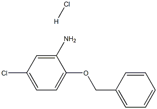 2-(benzyloxy)-5-chloroaniline hydrochloride 구조식 이미지