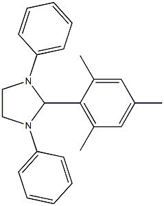 2-mesityl-1,3-diphenylimidazolidine 구조식 이미지