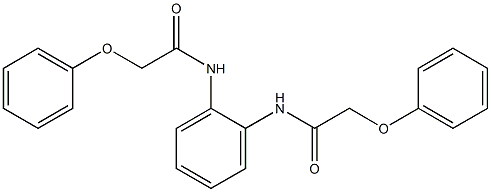 2-phenoxy-N-{2-[(2-phenoxyacetyl)amino]phenyl}acetamide Structure