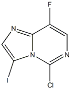 5-chloro-8-fluoro-3-iodoimidazo[1,2-c]pyrimidine 구조식 이미지