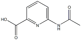 6-(Acetylamino)-2-pyridinecarboxylic acid ,97% Structure