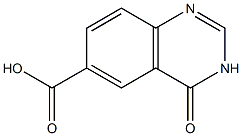 3,4-Dihydro-4-oxoquinazoline-6-carboxylic acid ,97% 구조식 이미지