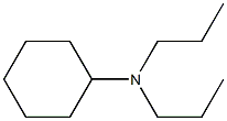 N,N-Dipropylcyclohexanamine 구조식 이미지