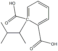 (+)-Phthalic acid hydrogen 2-[(S)-1,2-dimethylpropyl] ester 구조식 이미지
