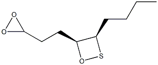 (4S,5R)-4,5-Epoxythionane 1,1-dioxide Structure