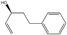 (S)-1-Vinyl-3-phenyl-1-propanol Structure