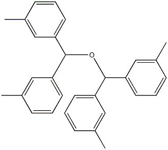 Bis(3,3'-dimethylbenzhydryl) ether 구조식 이미지