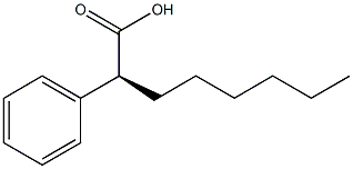 [S,(+)]-2-Phenyloctanoic acid 구조식 이미지