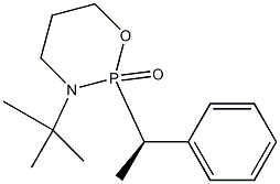 3-tert-Butyl-3,4,5,6-tetrahydro-2-[(R)-1-phenylethyl]-2H-1,3,2-oxazaphosphorin-2-one 구조식 이미지