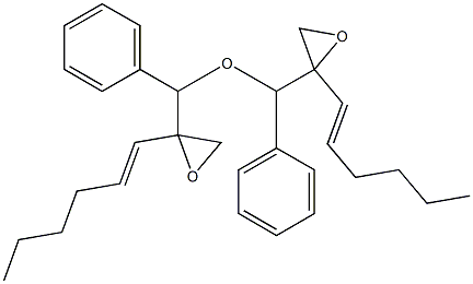 2-(1-Hexenyl)phenylglycidyl ether 구조식 이미지