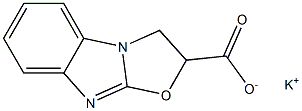 2,3-Dihydrooxazolo[3,2-a]benzimidazole-2-carboxylic acid potassium salt Structure