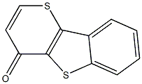 4H-Thiopyrano[3,2-b][1]benzothiophen-4-one Structure