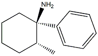 (1R,2R)-2-Methyl-1-phenylcyclohexane-1-amine Structure