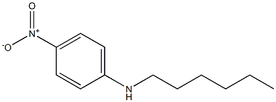 N-Hexyl-4-nitrobenzenamine 구조식 이미지