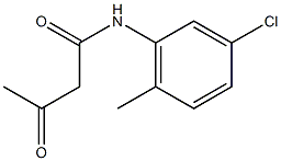 3'-Chloro-6'-methylacetoacetanilide Structure