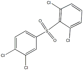 2,6-Dichlorophenyl 3,4-dichlorophenyl sulfone 구조식 이미지