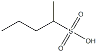 Pentane-2-sulfonic acid 구조식 이미지