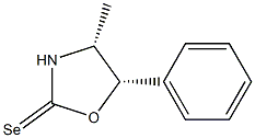 (4R,5S)-4-Methyl-5-phenyloxazolidine-2-selenone 구조식 이미지