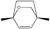 (1R,4S)-1,4-Dimethyl-8-oxabicyclo[2.2.2]oct-2-ene Structure