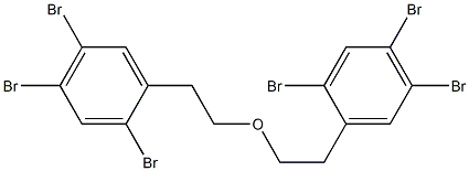2,4,5-Tribromophenylethyl ether Structure
