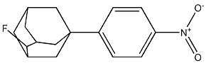 2-Fluoro-5-(4-nitrophenyl)adamantane 구조식 이미지