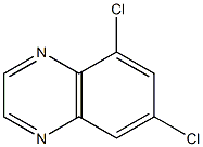 5,7-Dichloroquinoxaline Structure