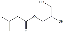 (+)-L-Glycerol 1-isovalerate Structure