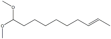 8-Decenal dimethyl acetal Structure