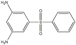 5-(Phenylsulfonyl)-1,3-phenylenediamine 구조식 이미지