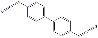 1,1'-Biphenyl-4,4'-diyldiisothiocyanate Structure