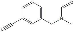 [Methyl(3-cyanobenzyl)amino]formaldehyde Structure