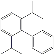 2,6-Diisopropylbiphenyl 구조식 이미지