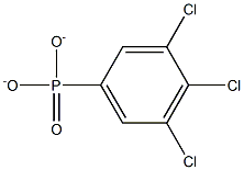 3,4,5-Trichlorophenylphosphonate 구조식 이미지