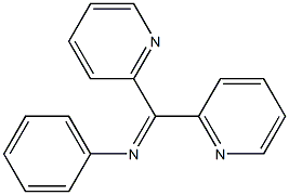 N-Phenylbis(2-pyridyl)methaneimine Structure