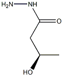 [R,(-)]-3-Hydroxybutyric acid hydrazide 구조식 이미지