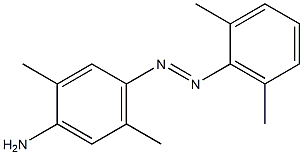 4-(2,6-Xylylazo)-2,5-dimethylbenzenamine Structure