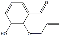 2-(Allyloxy)-3-hydroxybenzaldehyde 구조식 이미지